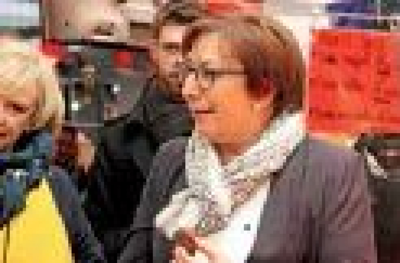 Passage sur le marché central de Nancy, le 13 octobre, pour Martine Pinville, la secrétaire d’État chargée du Commerce, de l’Artisanat, de la Consommation et de l’Économie sociale et solidaire.