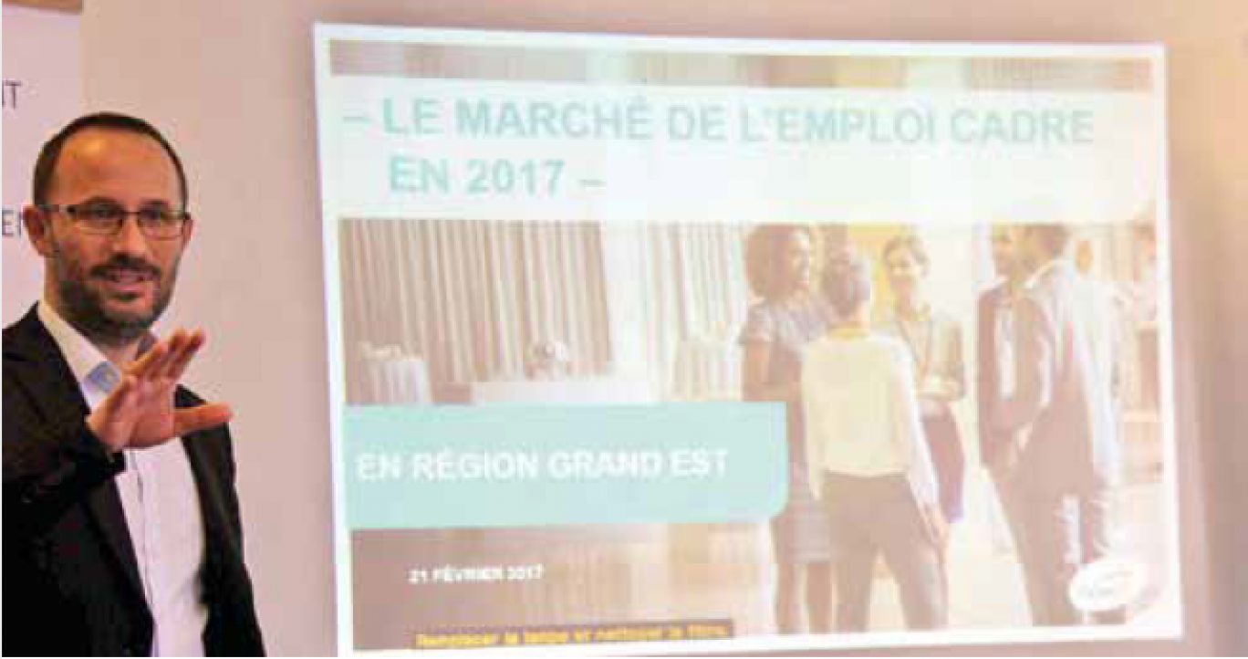 «La reprise de l’emploi cadres bénéficie en premier aux jeunes de un à cinq ans d’expérience», assure Thierry Rouchon, délégué territorial de l’Apec Grand Est et responsable de centre à Nancy