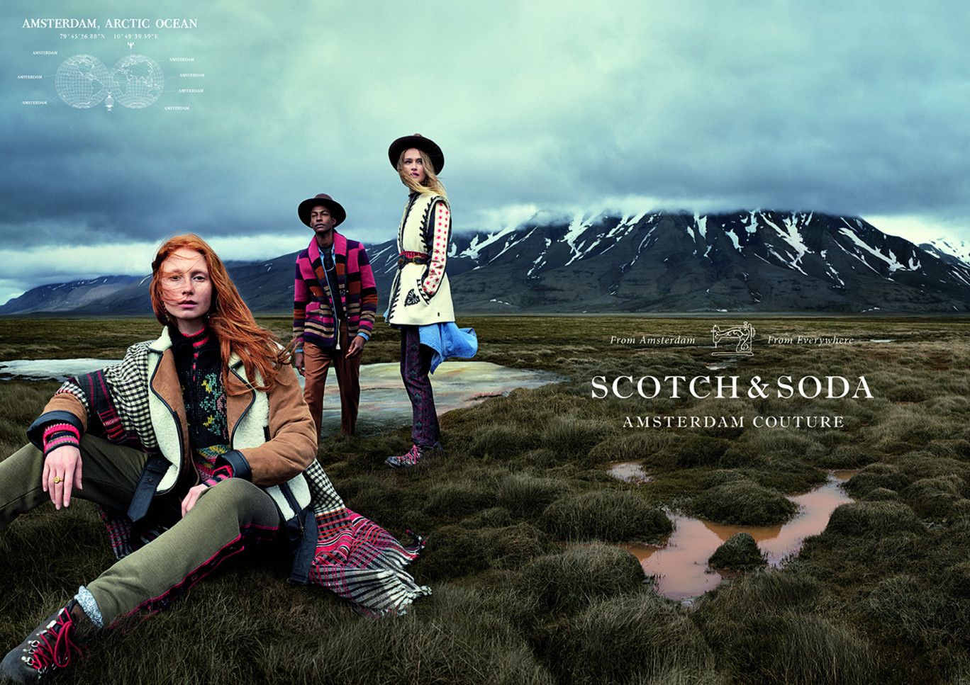 Pour la collection Automne/Hiver 2017, Scotch & Soda a choisi pour décor tous les Amsterdam du monde.
