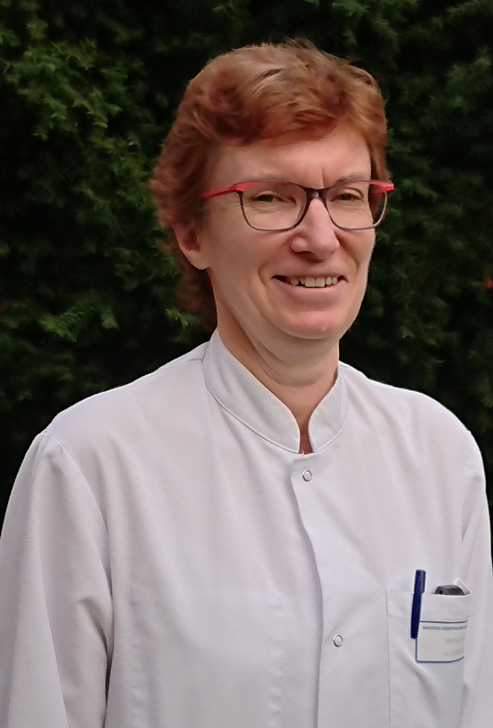 Le docteur Isabelle Le Brun, médecin chef de la Maison Hospitalière Saint-Charles à Nancy.