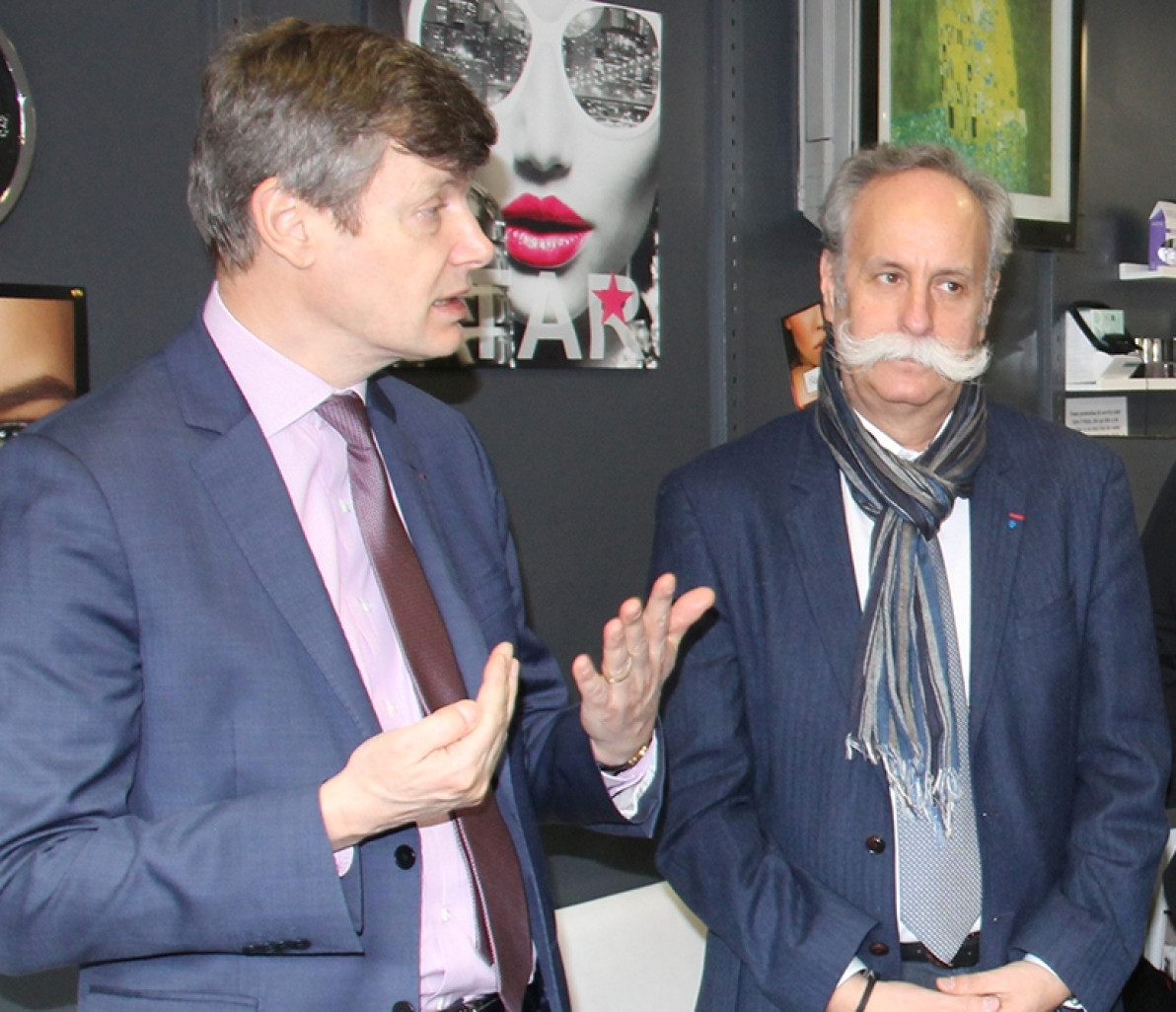 Visite de terrain le 5 mars à Nancy avec le préfet de Meurthe-et-Moselle et le président de la CMA Grand Est.