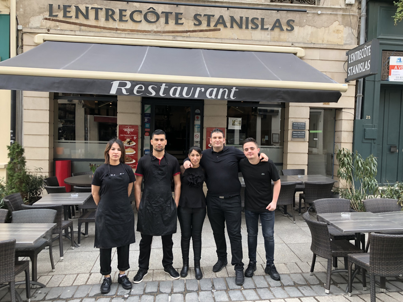 Entrecôte Stanislas : Les meilleures frites de Nancy !