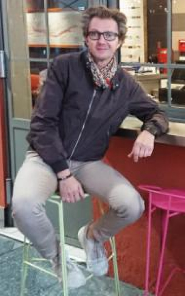 Arnaud Gérardin, propriétaire de L’Impromptu au marché couvert à Nancy.