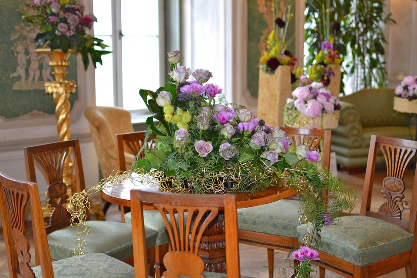 Françoise Weber est une passionnée de fleurs.