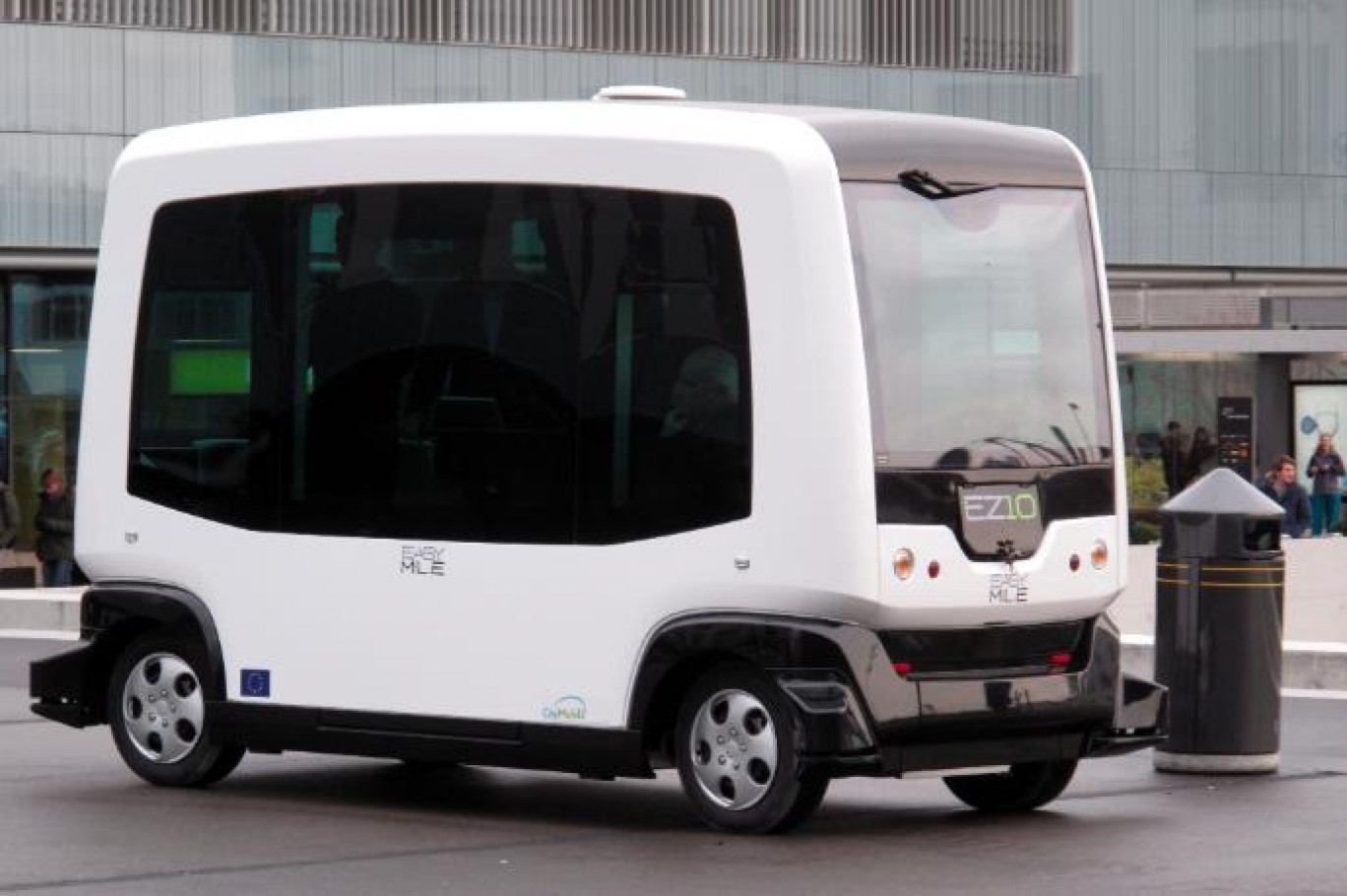 Deux minibus autonome et 100% électriques pour le réseau le Met’