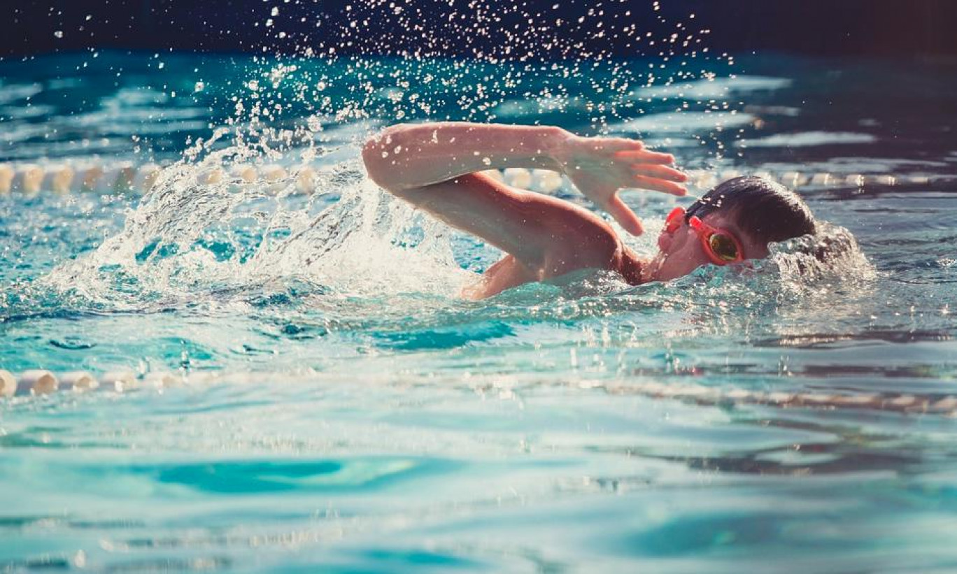 La Société de natation de Metz dispense des cours pour les enfants à la piscine Lothaire