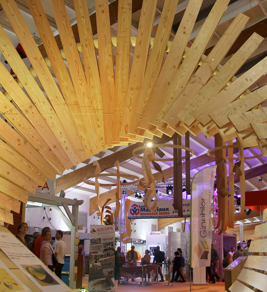 Le matériau bois dans la construction à l’honneur du 19 au 23 septembre à l’occasion de la 40e édition du salon Habitat et Bois à Épinal.