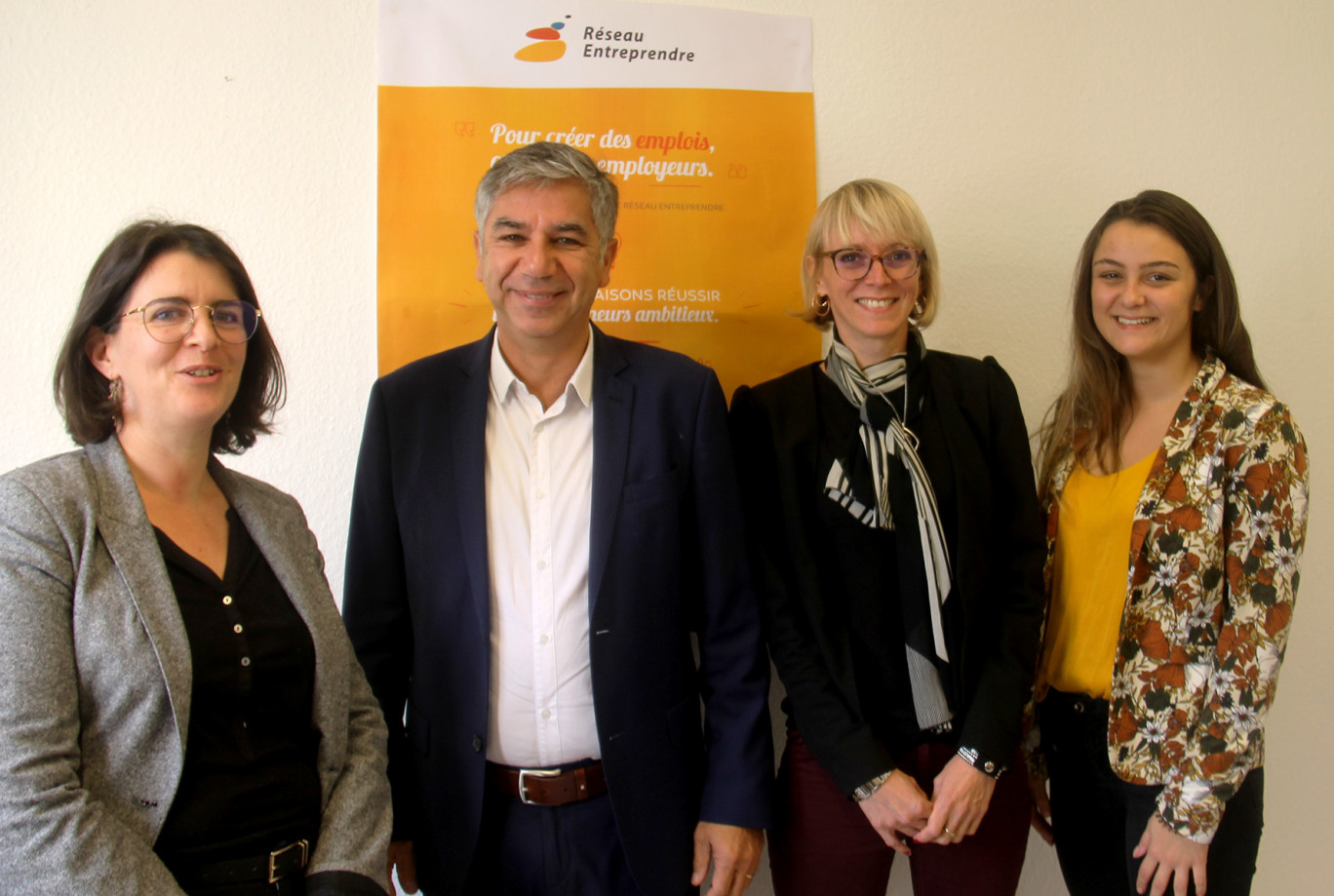 Philippe Courqueux, le président de Réseau Entreprendre Lorraine entend bien continuer avec son équipe de conforter l’ADN de ce réseau d’accompagnateur où l’humain prime avant le projet.