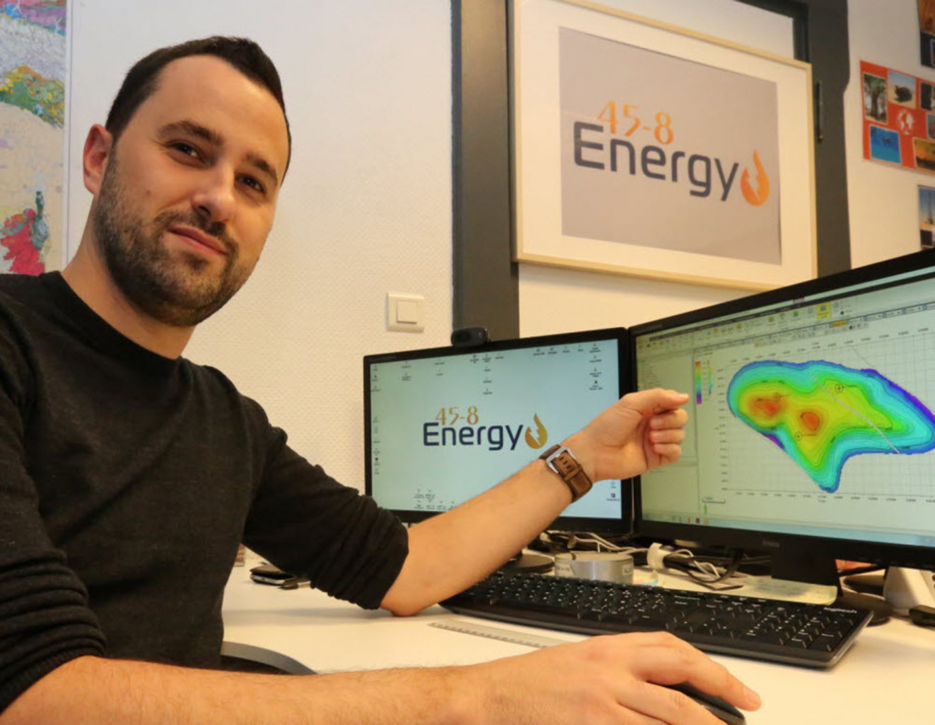 Nicolas Pélissier, fondateur de la start-up messine 45-8 Energy.