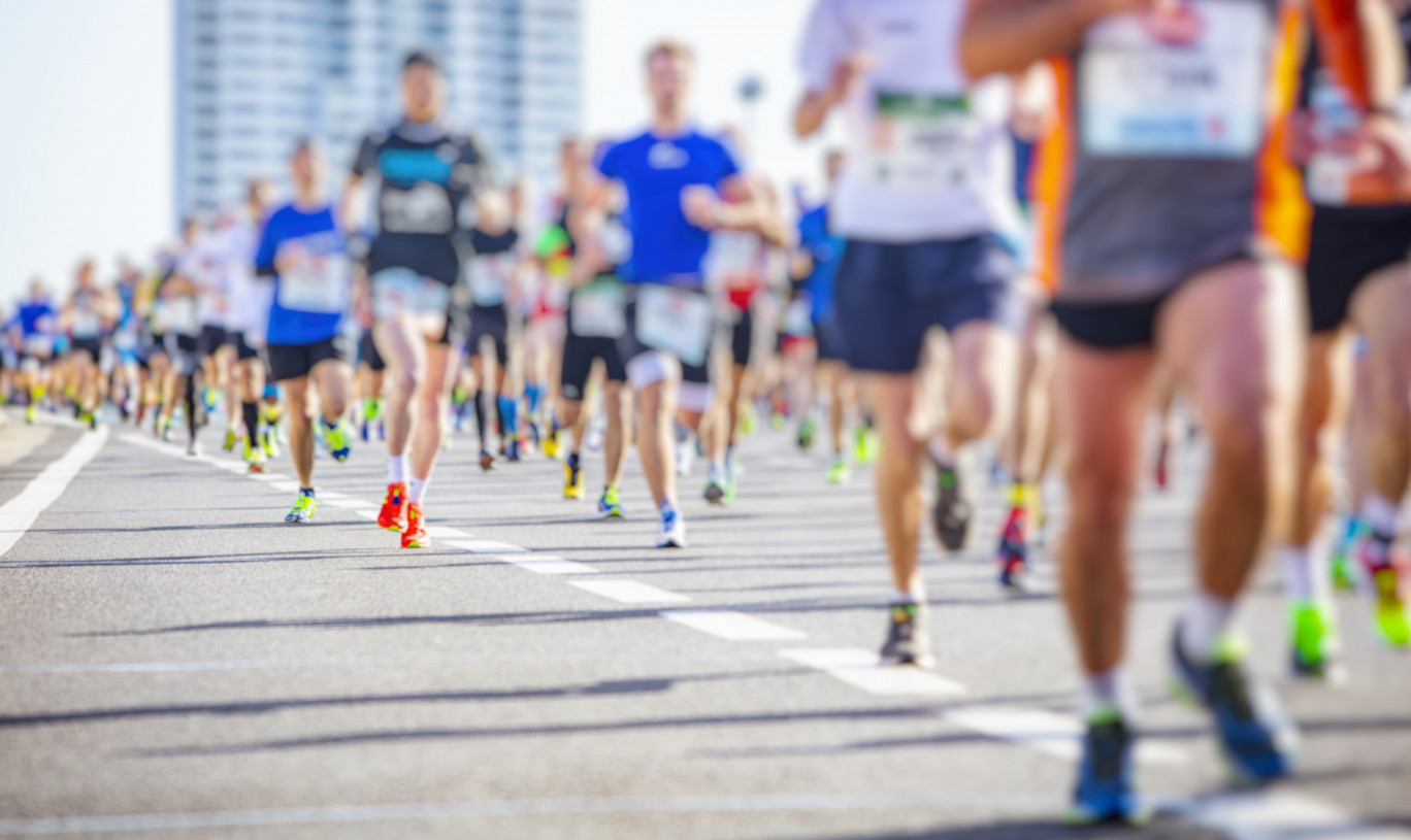 Le marathon de Metz sur la ligne de départ