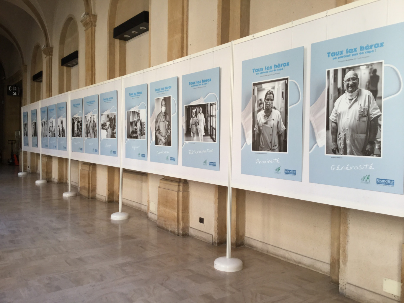 L’hommage photo aux soignants mosellans